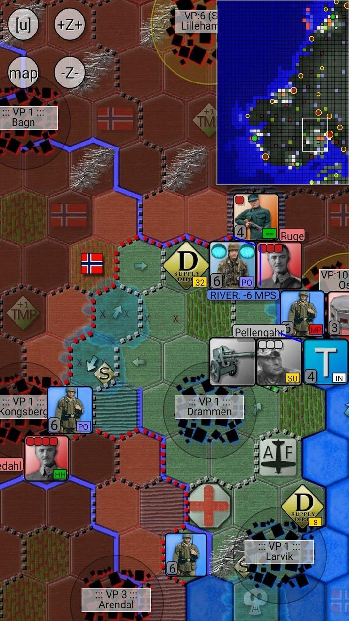 Invasion of Norway (turnlimit) Screenshot 3