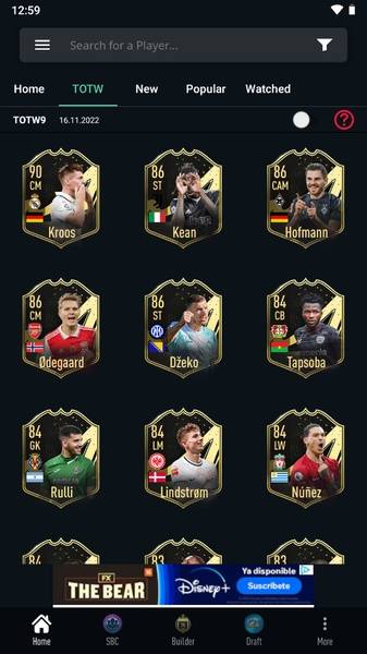 FUTBIN FC 25 Evolutions & More Schermafbeelding 2