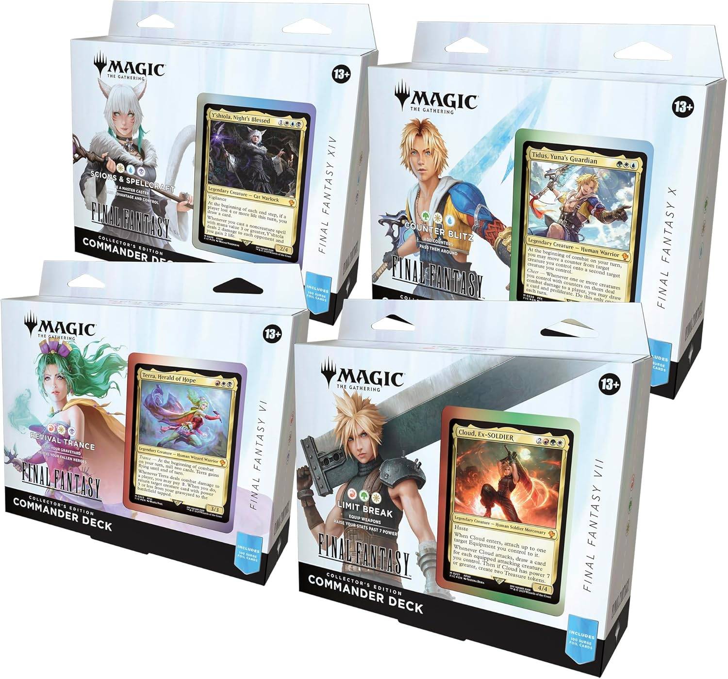 Magic: The Gathering - Final Fantasy Collector’s Edition Commander Deck Bundle