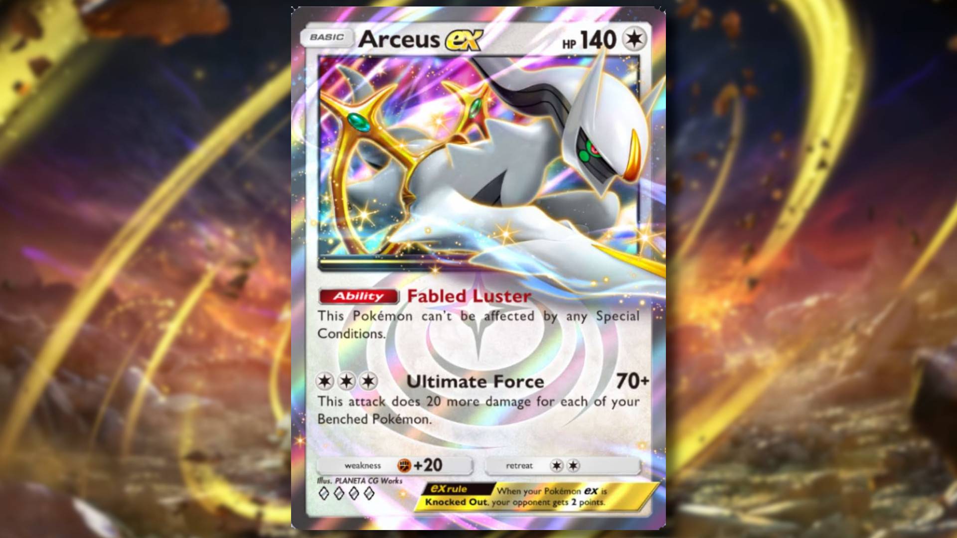 Meilleurs decks Arceus Ex en poche Pokemon TCG