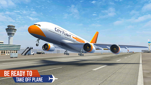 City Pilot Flight: Plane Games Ekran Görüntüsü 2