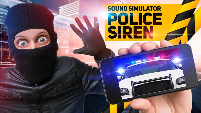 Police sound siren simulator Captura de tela 1