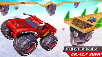 Monster Car Stunts Game 2023 ภาพหน้าจอ 3