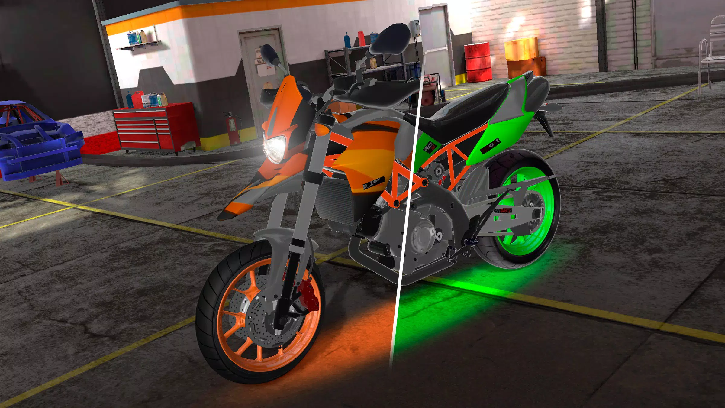 Motorcycle Real Simulator スクリーンショット 1