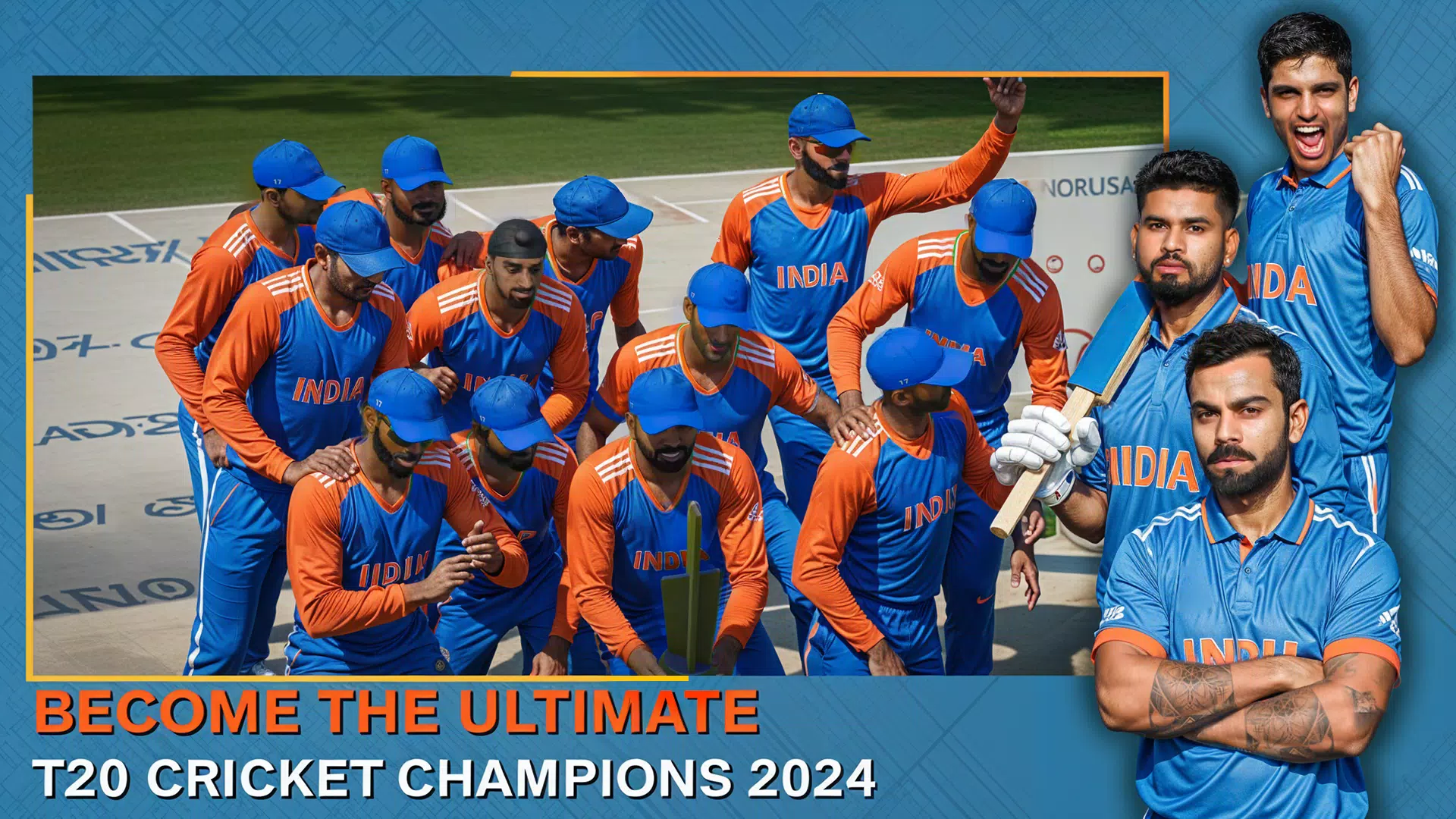 Cricket Champions Real 3D Game スクリーンショット 2