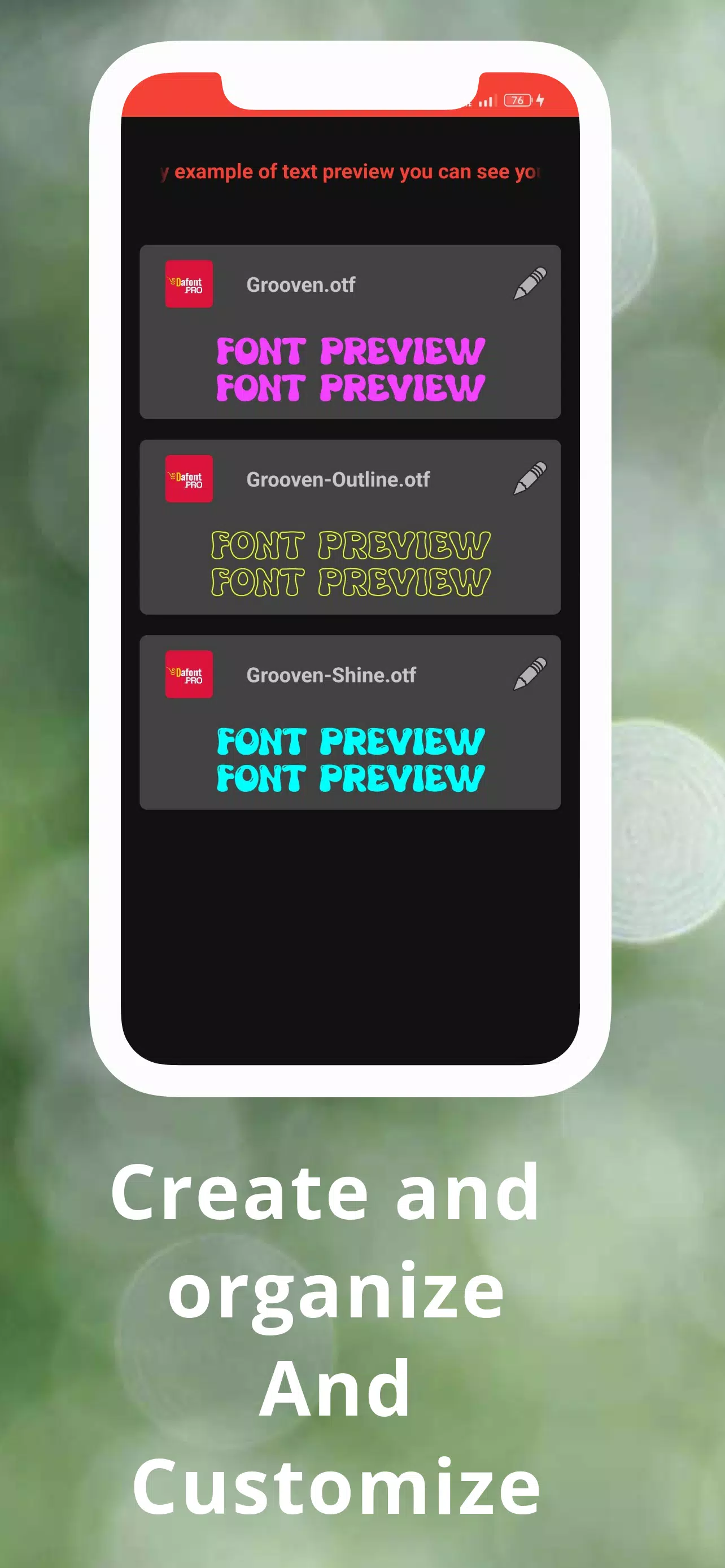 DaFont - Download fonts スクリーンショット 2