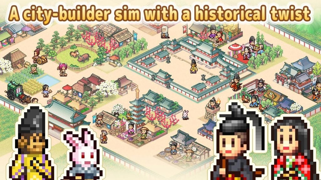 Heian Times Beckon in Kairosoft's New Mobile Game