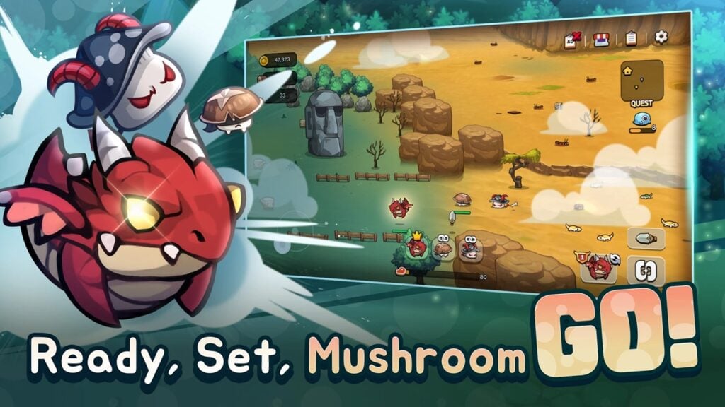 Mushrooms Unite: Dive into Dungeon Depths in Mushroom Go!