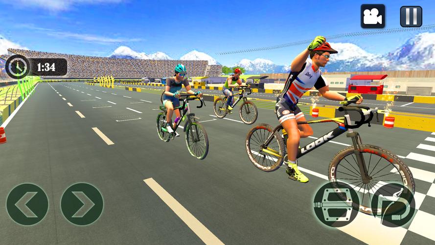 Cycle Race Game Cycle Stunt Скриншот 3