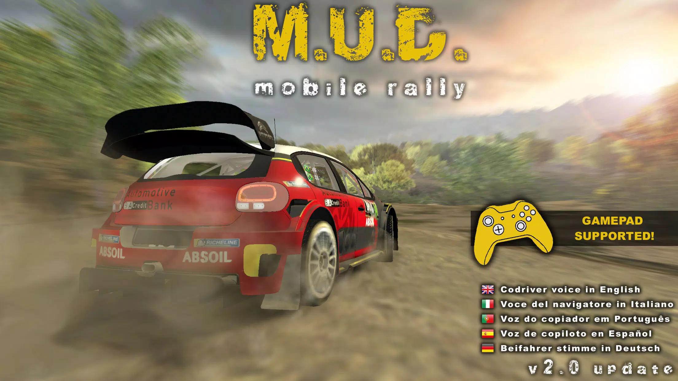 M.U.D. Rally Racing Скриншот 0