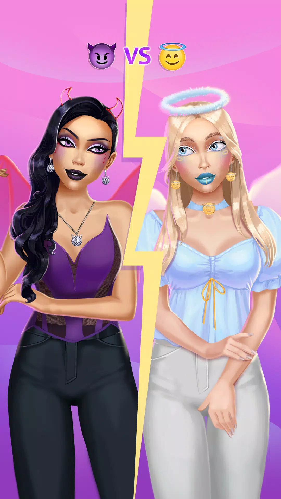 Emoji Makeup Game Ekran Görüntüsü 0