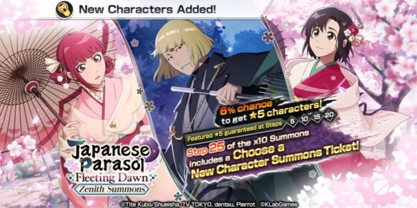 漂白剤：BraveSoulsはゲーム内および実世界の賞のキャンペーンを開始します