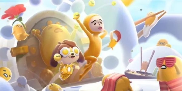 Gudetama assume a Ilha da Amizade em Hello Kitty Aventura durante o mês de meh