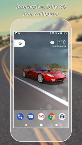 3D Car Live Wallpaper Lite Ảnh chụp màn hình 0