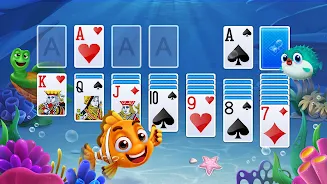 Solitaire - Fishland Скриншот 0