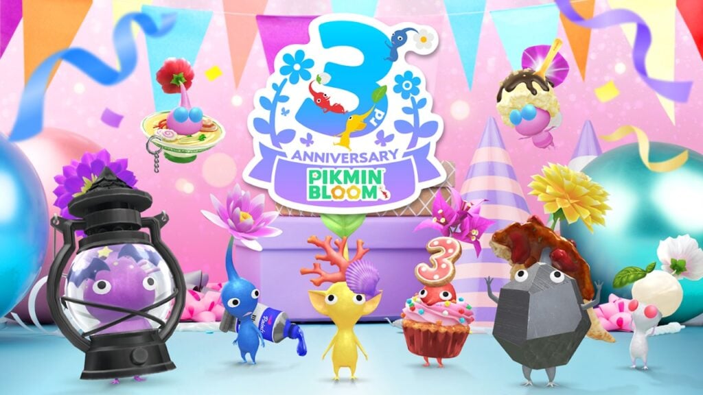 Pikmin Bloom တတိယနှစ်မြောက်နေ့ကို ဂုဏ်ပြုရန် Cupcake စုဆောင်းပြီး ပါတီလမ်းလျှောက်ပါ။