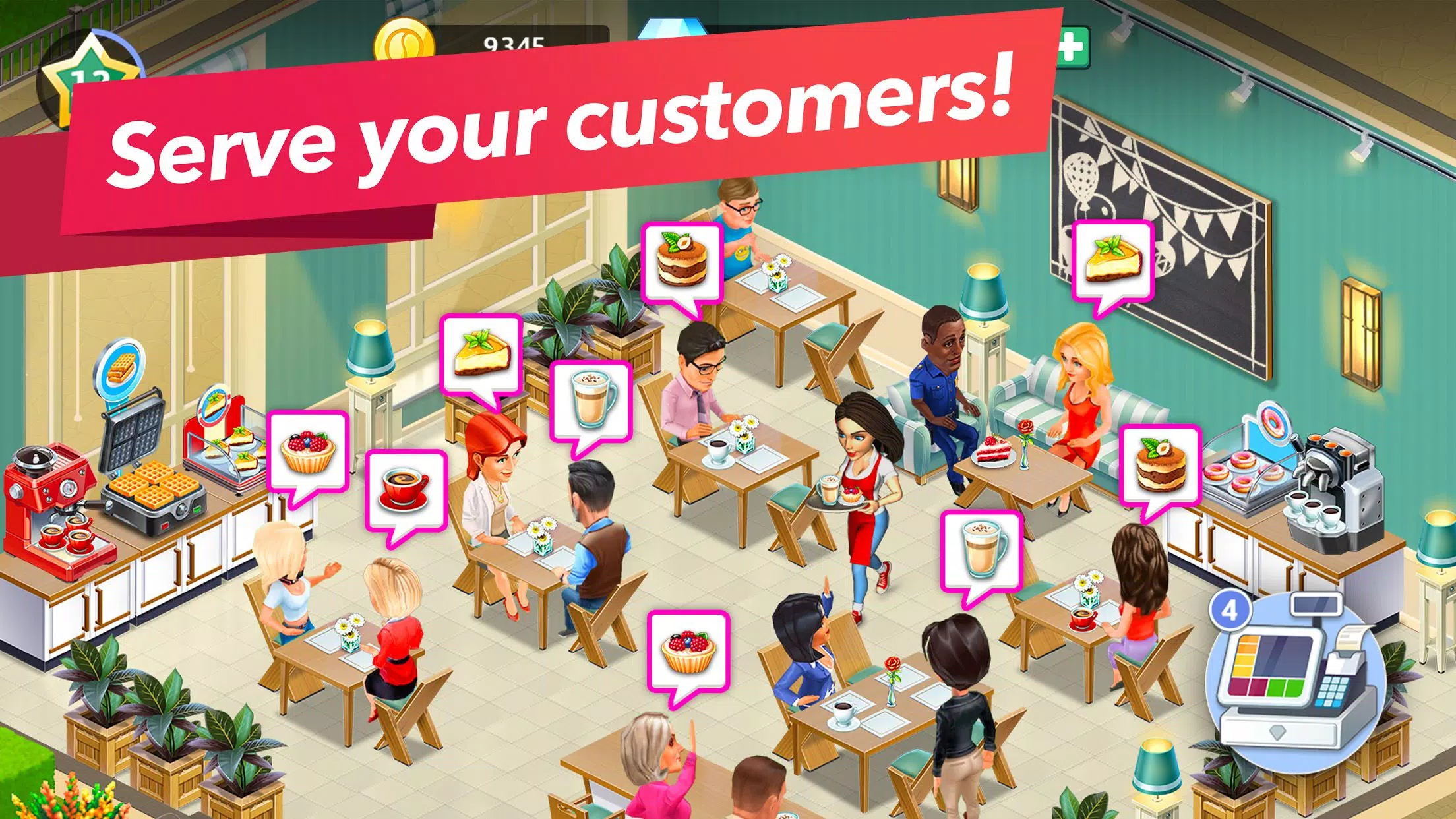 My Cafe Screenshot 2