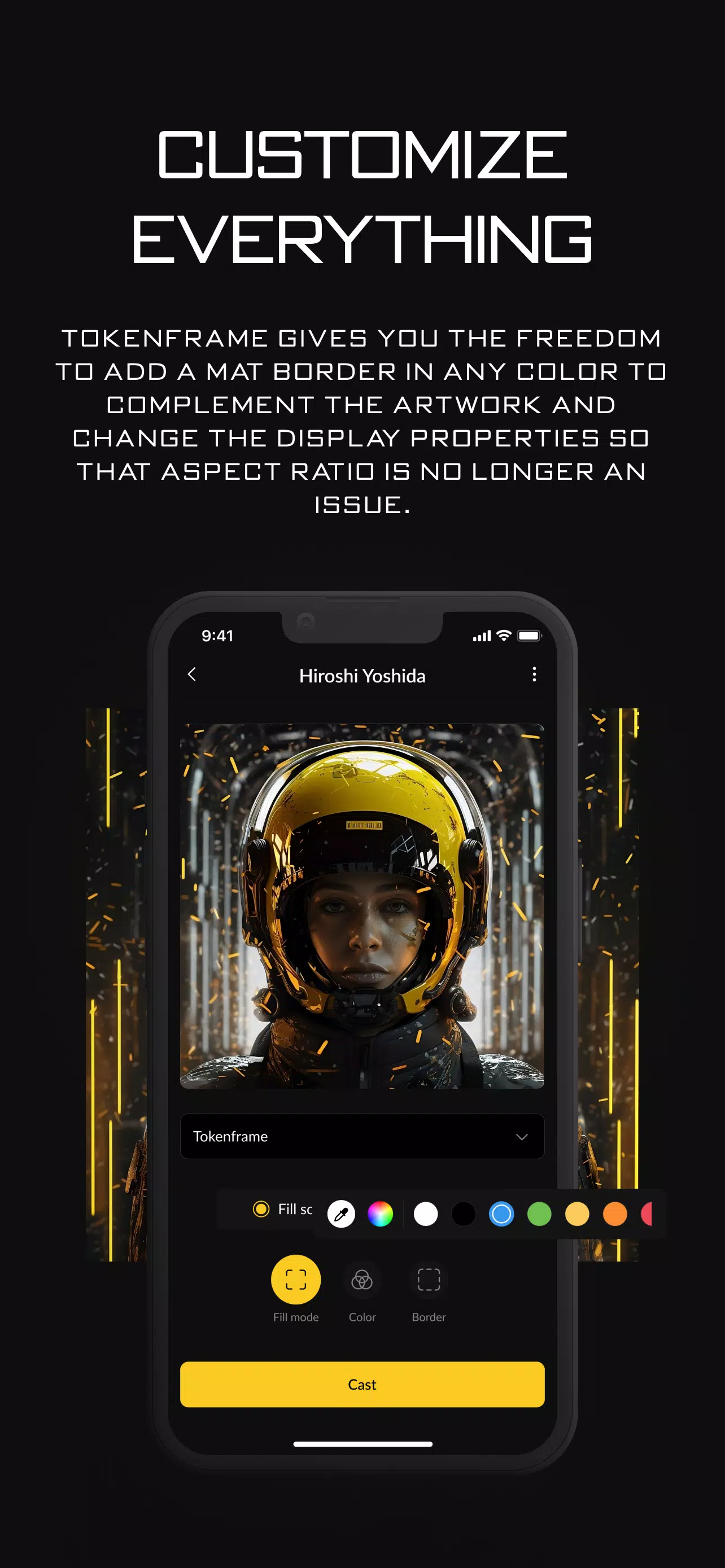 Tokenframe Captura de pantalla 1