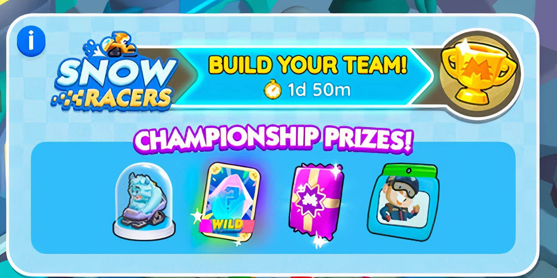 Snow Racers Event Guide in Monopoly GO