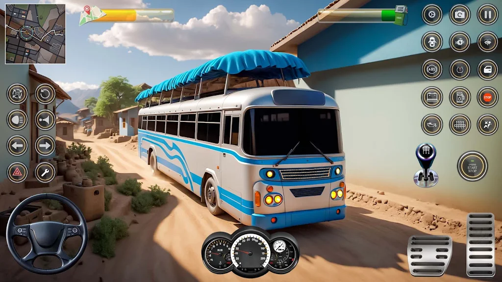 Indian Bus Games Bus Simulator Capture d'écran 1