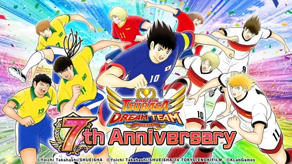 Captain Tsubasa: การเฉลิมฉลองครบรอบ 7 ปีของทีมฝันเริ่มต้นวันนี้!