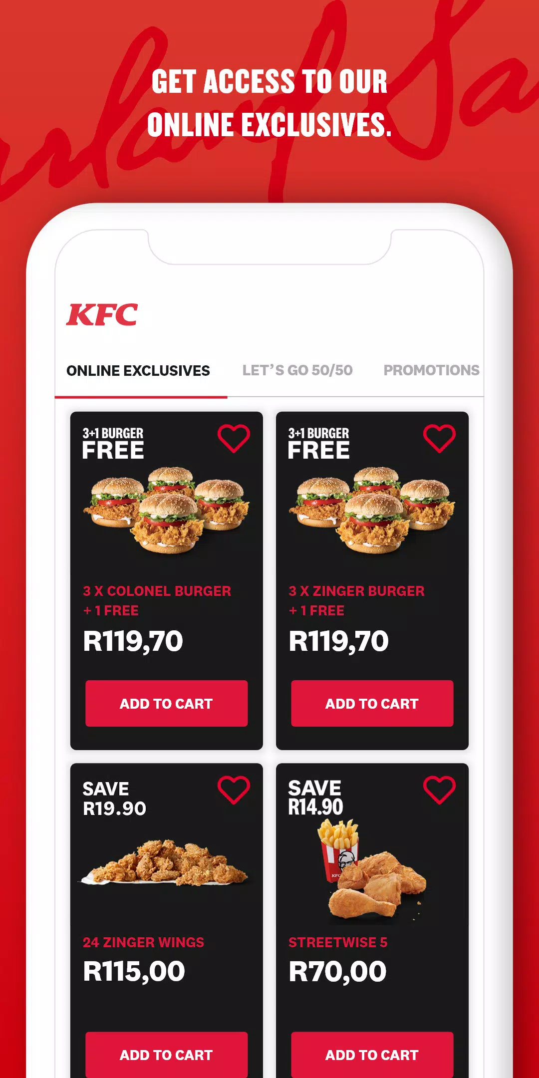 KFC South Africa スクリーンショット 1