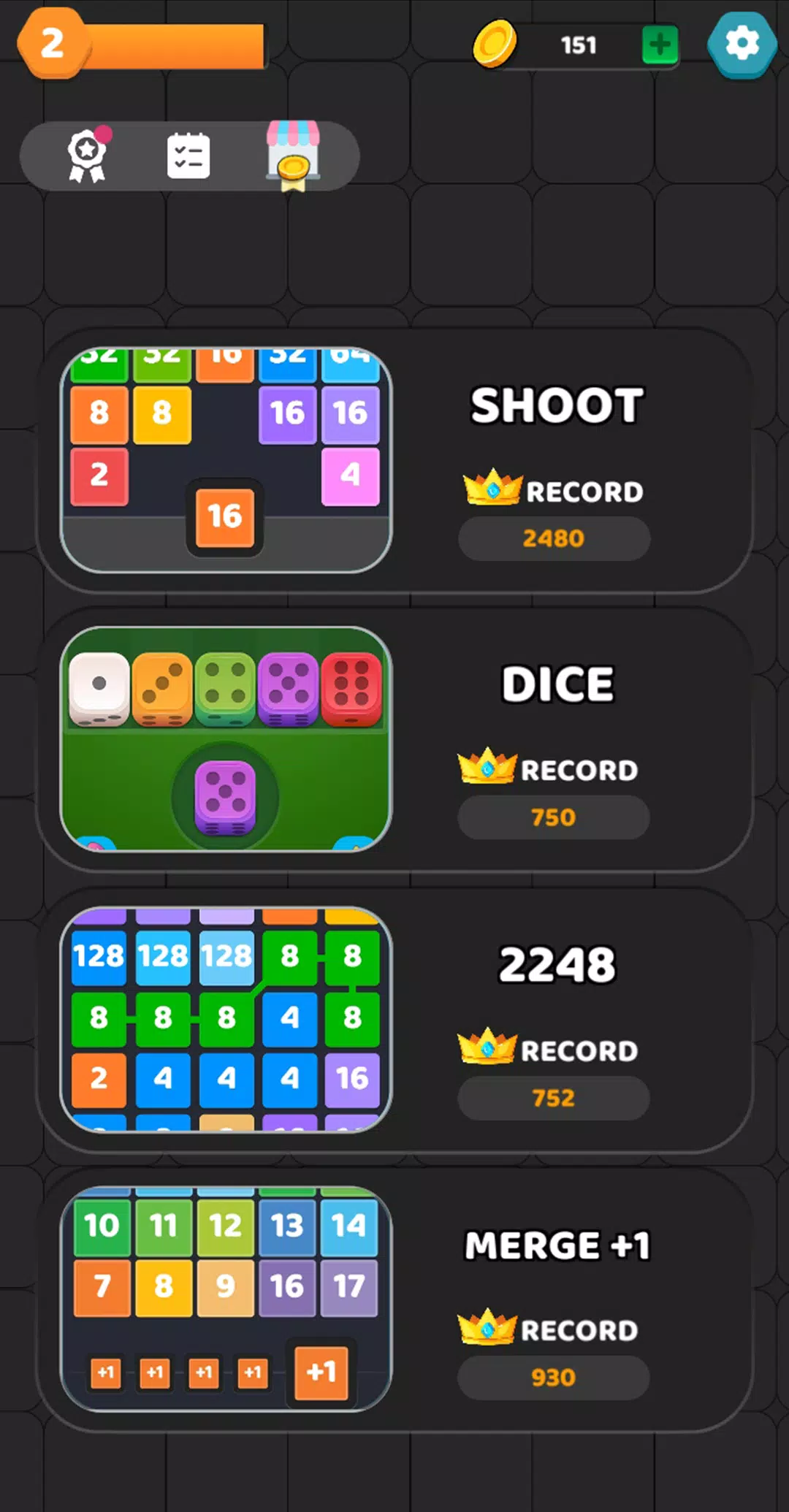 Merge Puzzle Games: Number Up Captura de pantalla 3