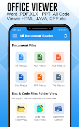 Document Reader :  PDF Creator ဖန်သားပြင်ဓာတ်ပုံ 1