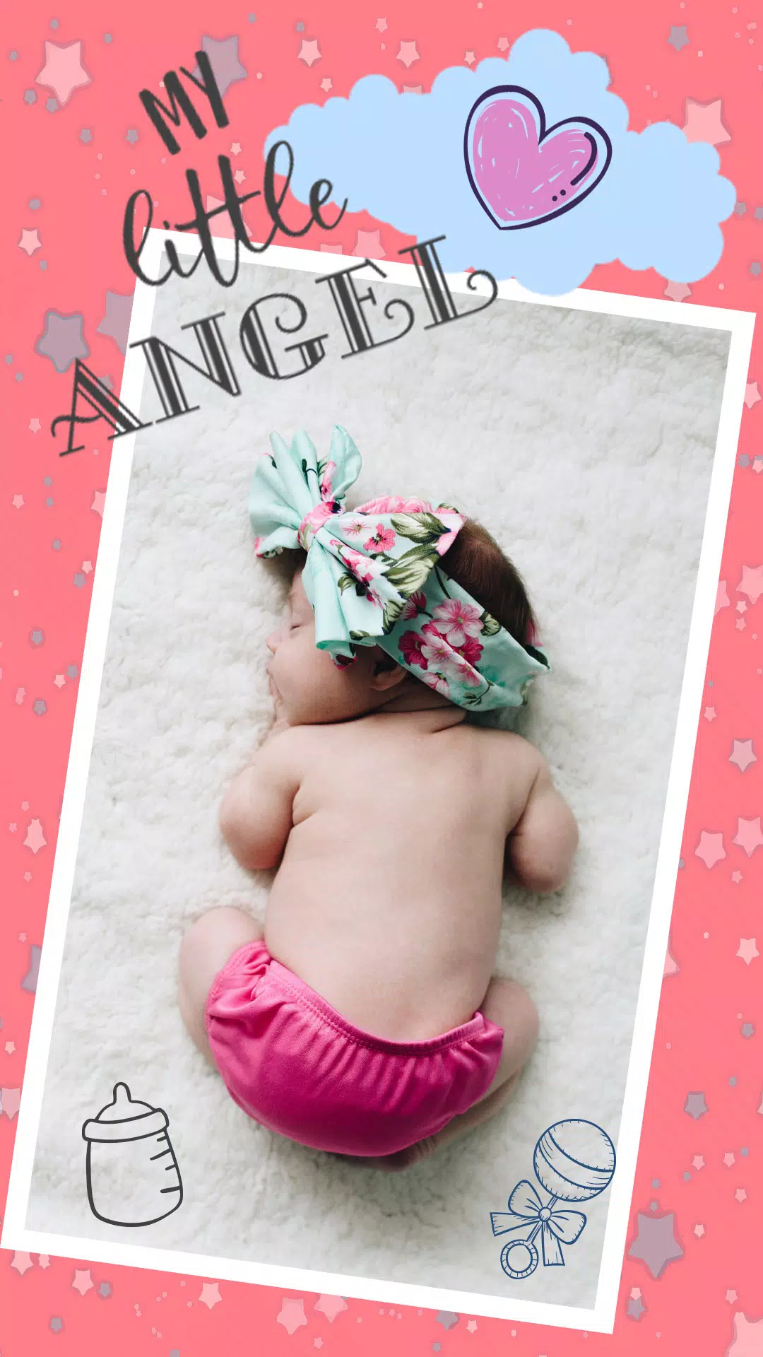 Baby Photo Editor App Captura de pantalla 3