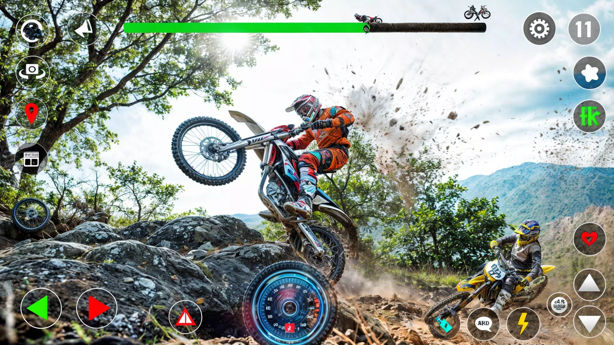 Motocross Dirt Bike Racing 3D Zrzut ekranu 1