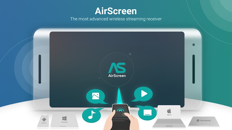 AirScreen - AirPlay & Cast Capture d'écran 0