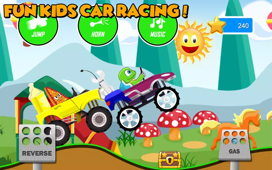 Fun Kids Car Racing Game Скриншот 0