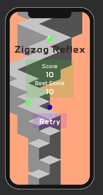 Zigzag Reflex Скриншот 1