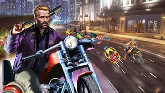 Crazy Moto: Bike Shooting Game Captura de pantalla 0