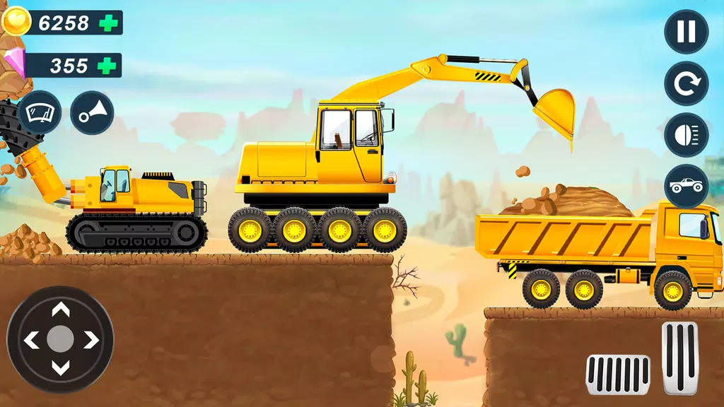 JCB Construction Truck Games Screenshot 1