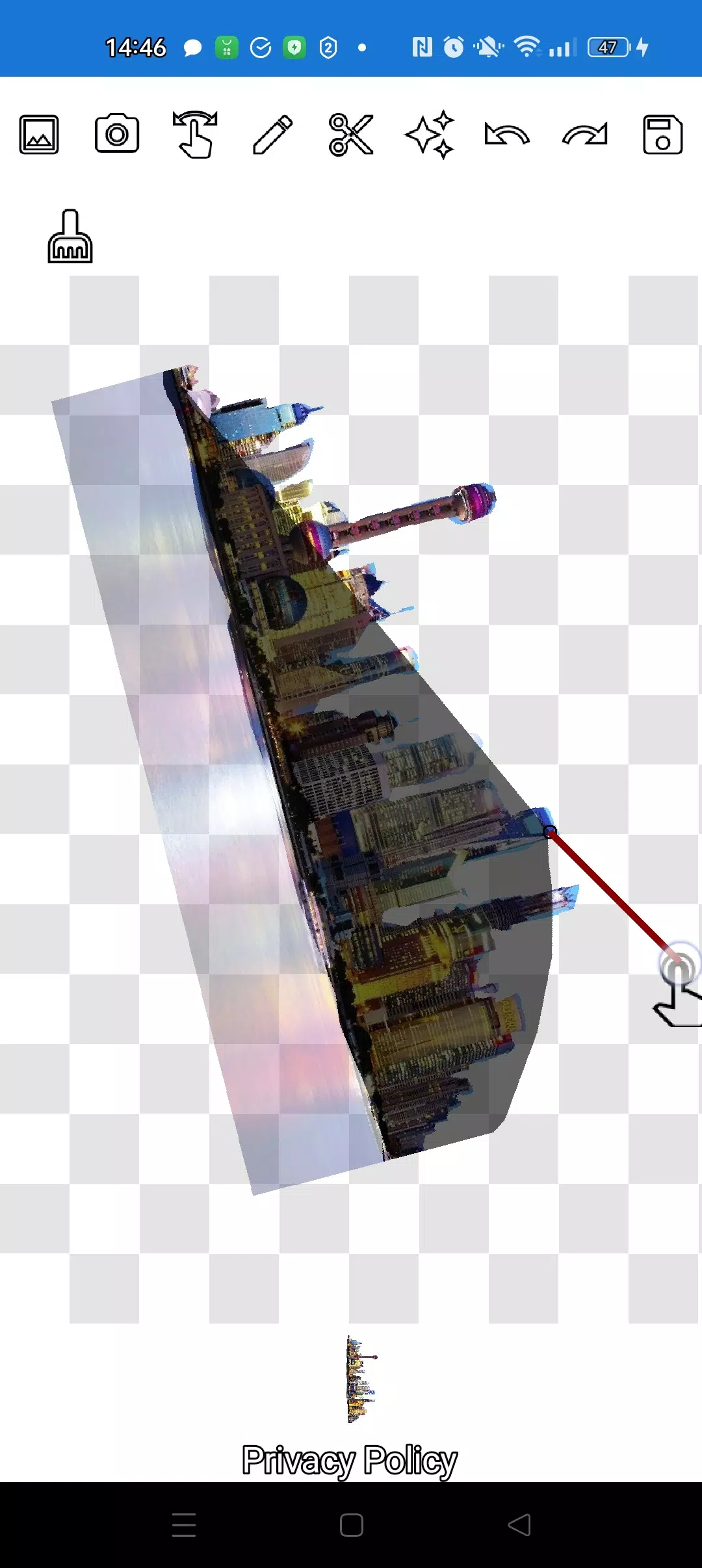 Cut and move pictures Captura de tela 3