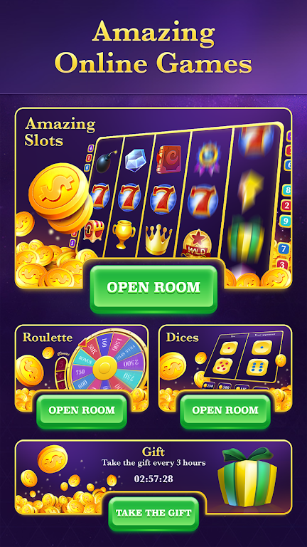 Schermata Amazing Casino Games & Slots 0