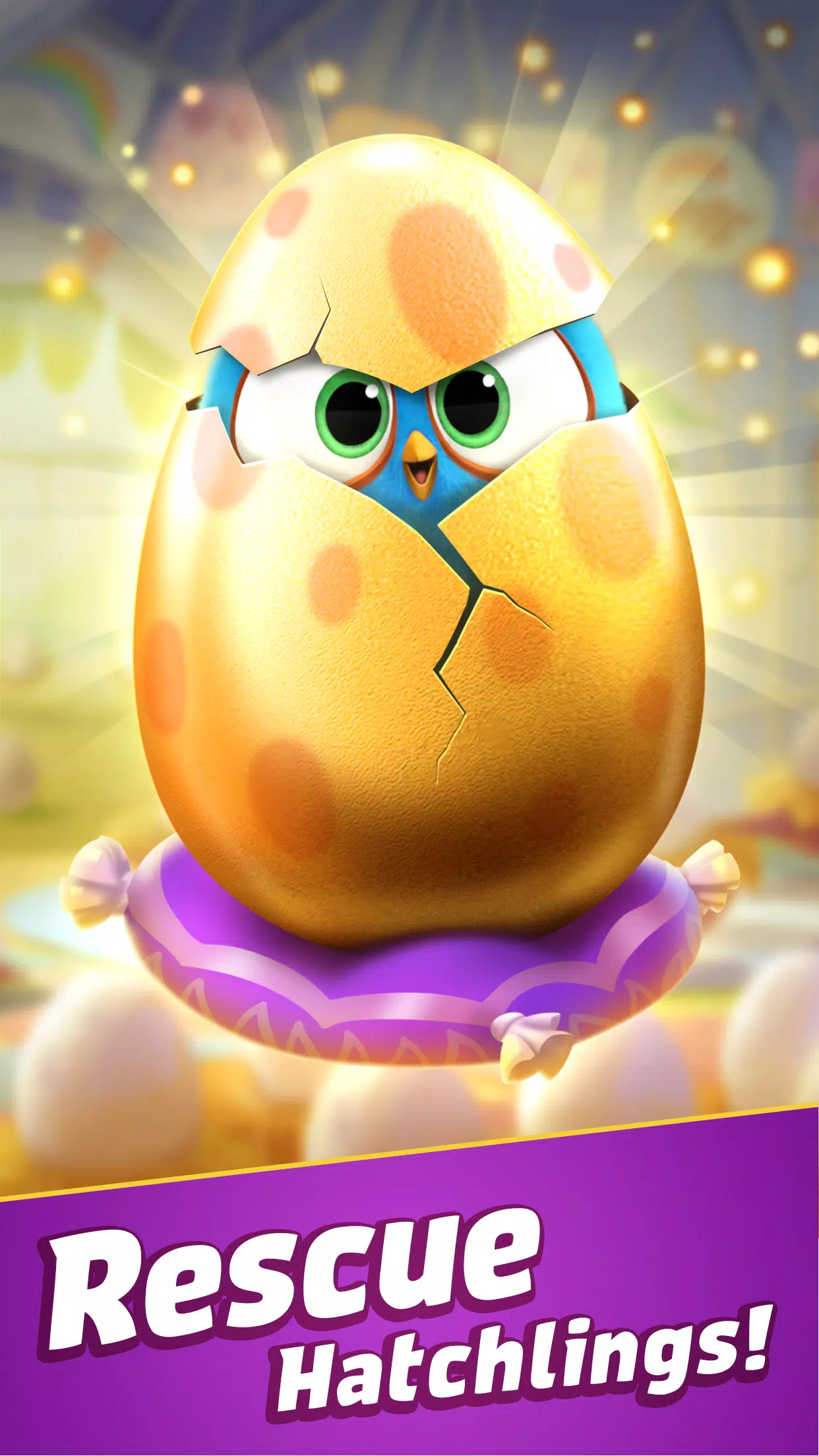 Angry Birds Match 3 Captura de pantalla 1