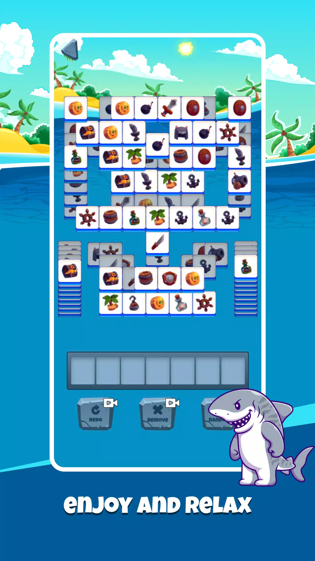 Shark Attack:Match Puzzle Game Скриншот 2