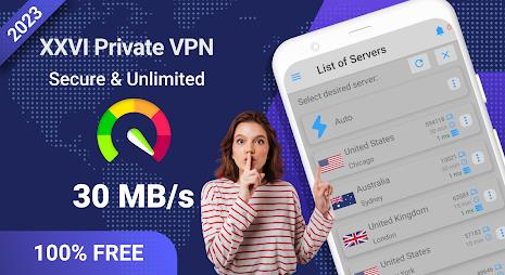 XV Private VPN - Fast Proxy 스크린샷 0