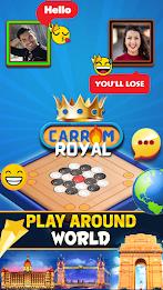 Carrom Royal : Disc Pool Game ภาพหน้าจอ 0