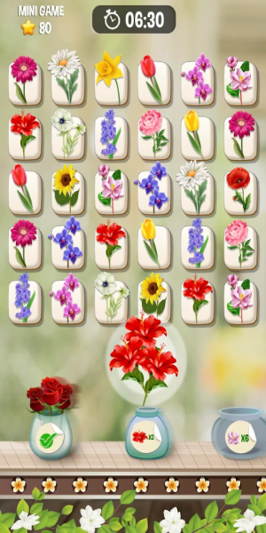 Zen Blossom: Flower Tile Match स्क्रीनशॉट 0