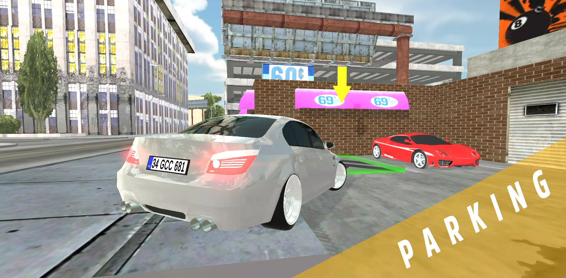 RX-8 Drift & Parking Simulator Captura de pantalla 1