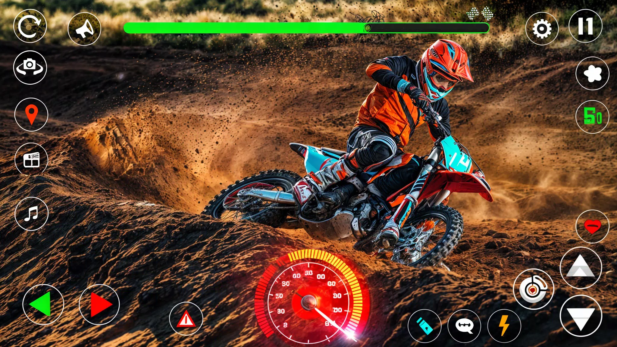 Motocross Dirt Bike Racing 3D Zrzut ekranu 3