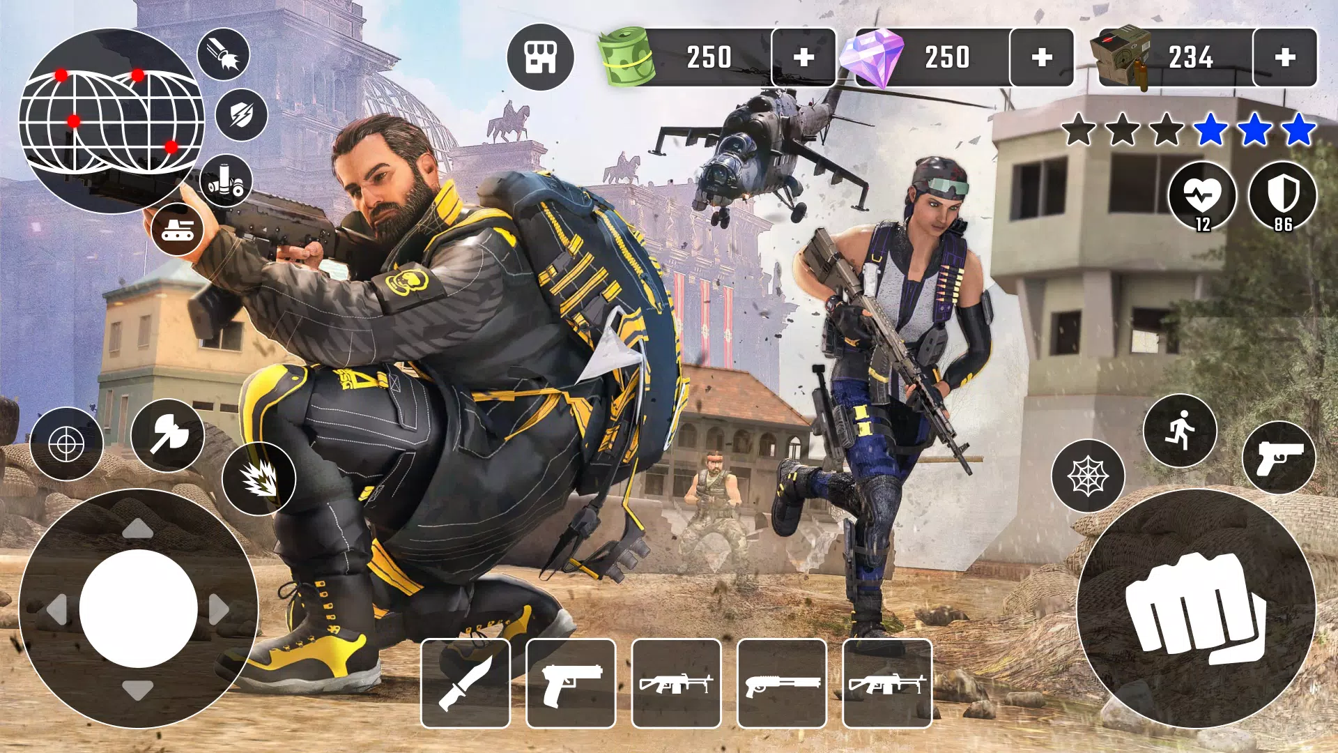 FPS Online Strike Gun Games Capture d'écran 0