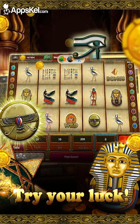 Lost Kingdom Treasure Slots– Las Vegas Casino Game Скриншот 1