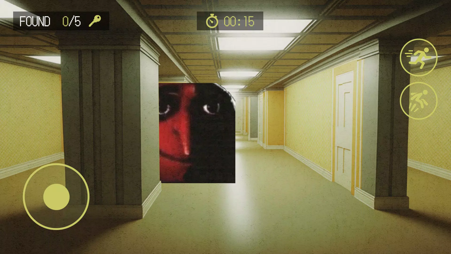 Meme Horror: Backrooms Escape Ekran Görüntüsü 0