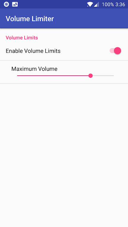 Volume Limiter Capture d'écran 0