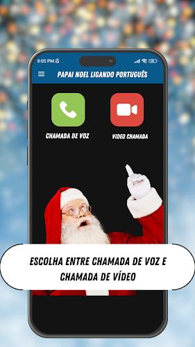 papai noel ligando português 스크린샷 3