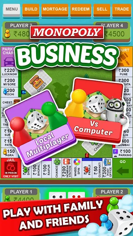 Vyapari Game : Business Dice Board Game Screenshot 1